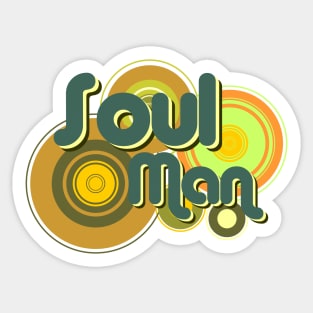 Soul Man Sticker